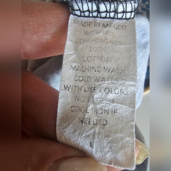 Oversized Thick Floral Tee - Picture 8 of 9